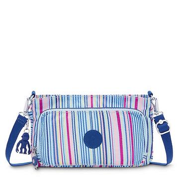 Kipling Myrte Printed Convertible Crossbody Bags Resort Stripes | CA 1189TC